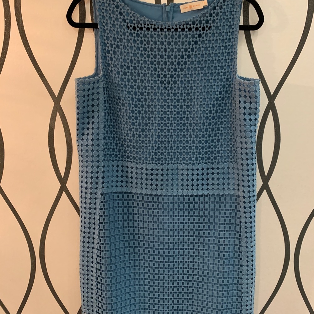 Tory Burch Crescent Guipure Dress